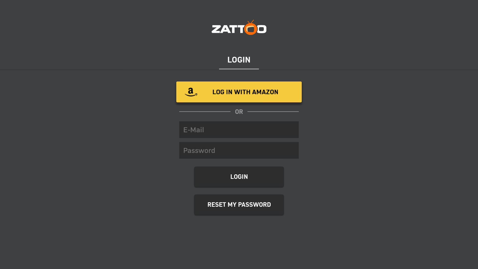 Login and Sign Up – Zattoo Support